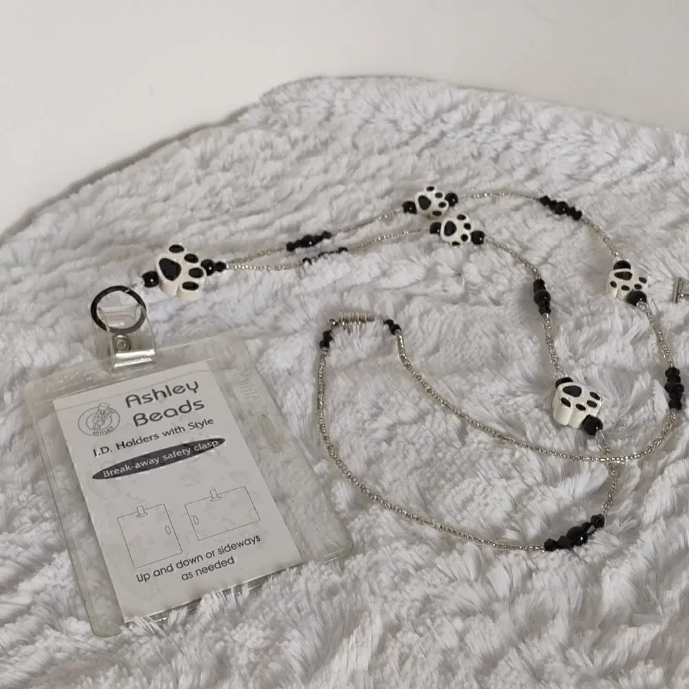 Ashley Beads ID Holder Beaded 